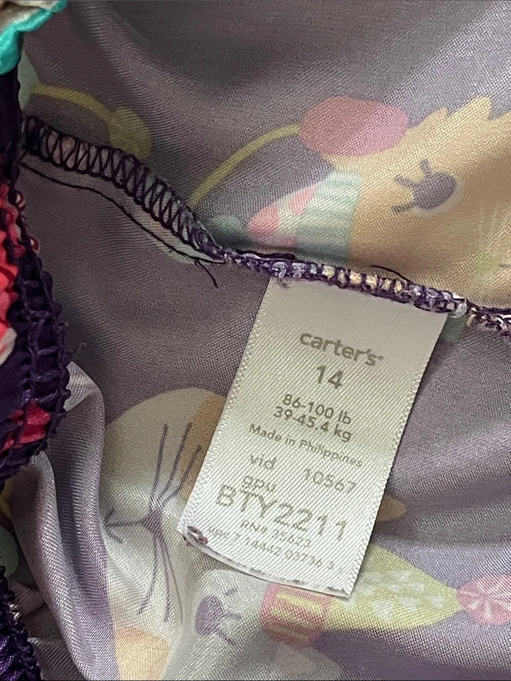 Carters Cat Print Pajama Set